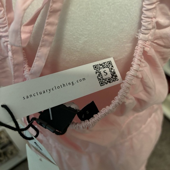 Sanctuary Women's Tie Detail Midi Dress NWT 14 - Picture 10 of 12